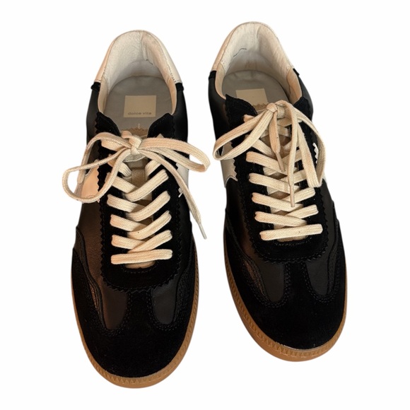 Dolce Vita Shoes - Dolce Vita Notice Retro Sneakers Black White Gum Sole NIB Women’s Size 10